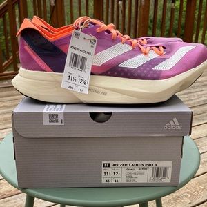 Adidas Adizero Adios Pro 3 Men’s US Size 11.5